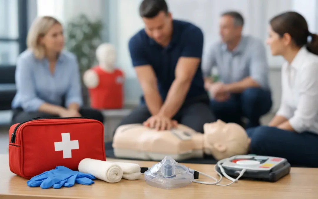 Erste-Hilfe-Auffrischung für Betriebe