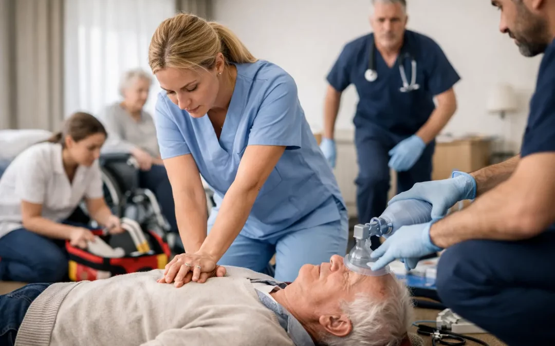 Notfalltraining in der Pflegeeinrichtung