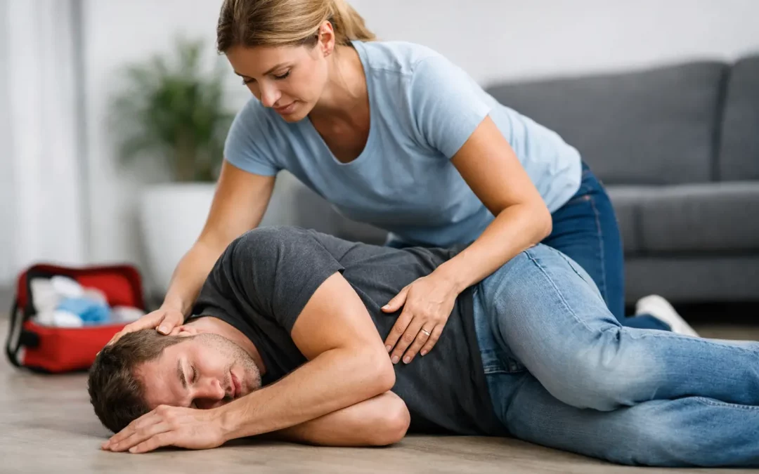 Stabile Seitenlage Schritt für Schritt