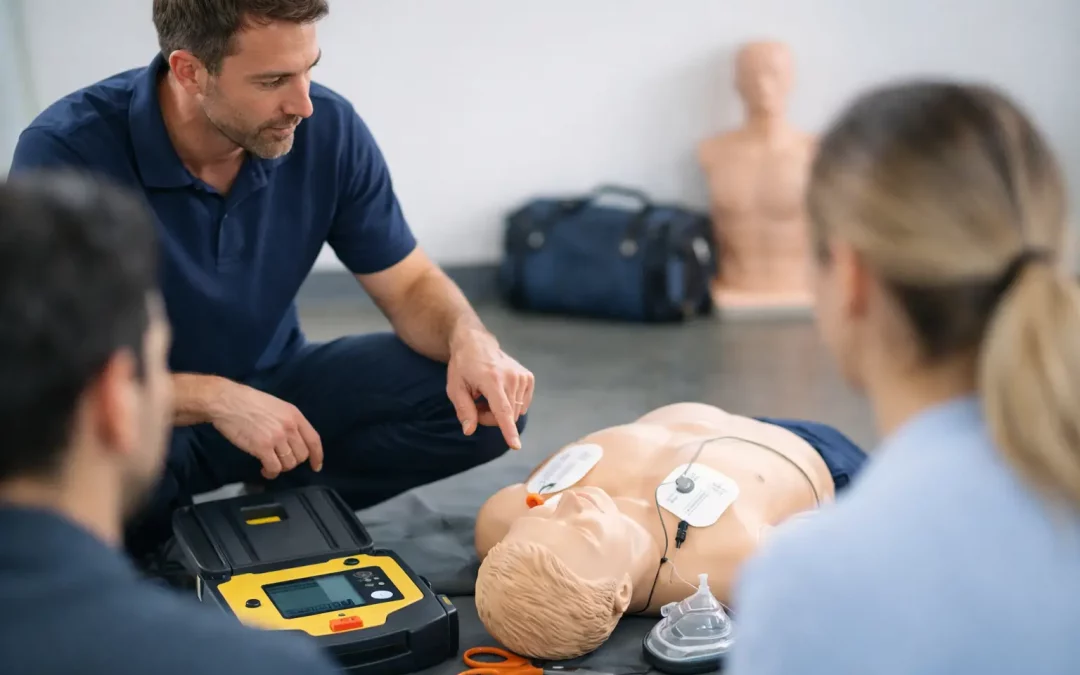 Wie funktioniert AED-Training im Notfall?