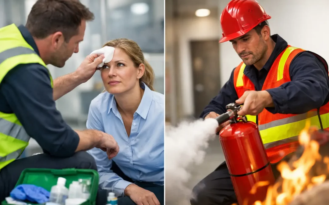 Betrieblicher Ersthelfer oder Brandschutzhelfer?