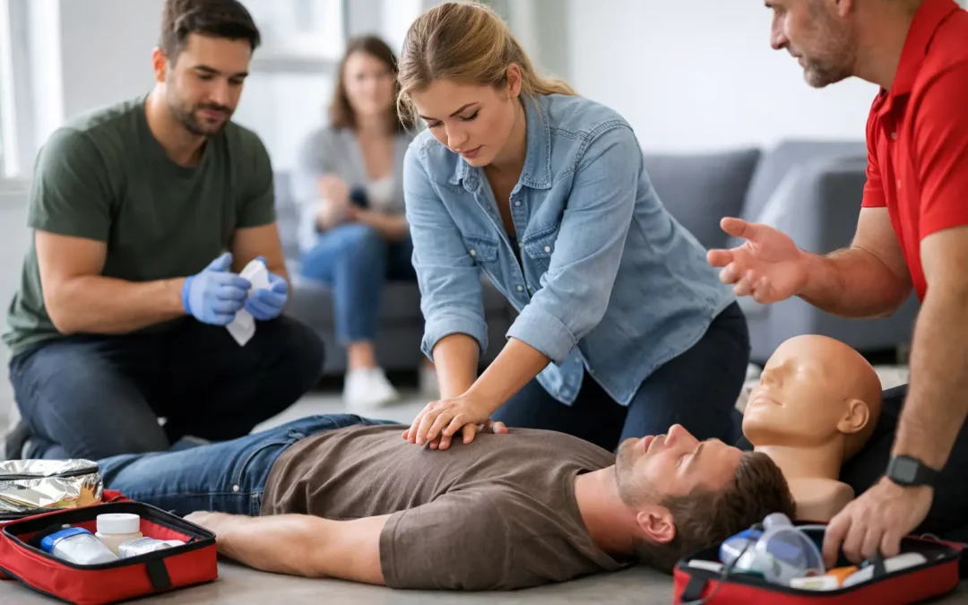 Erste-Hilfe-Kurs: Alltagssituationen üben