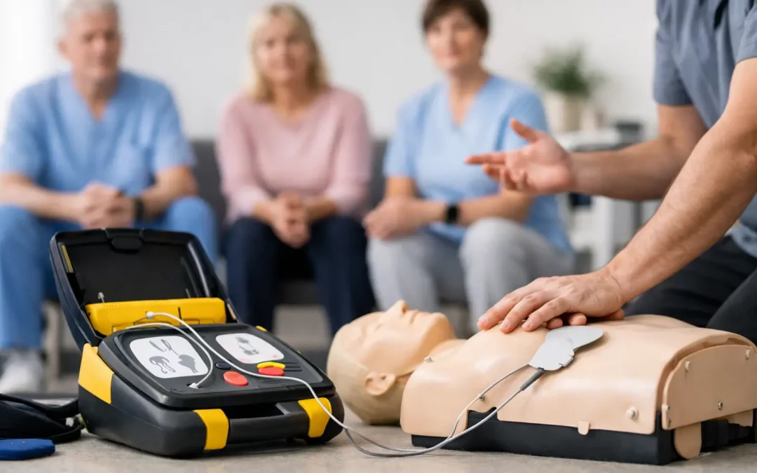 AED-Training für Praxis oder Pflegeheim richtig planen